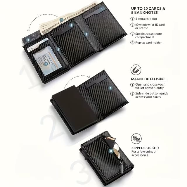 Carbon Shield Wallet view 3